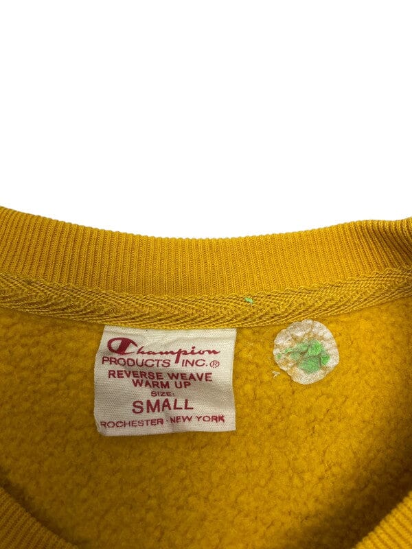 Yellow Champion Sweatshirt Men's Small Northern Pole Vintage Wholesale 