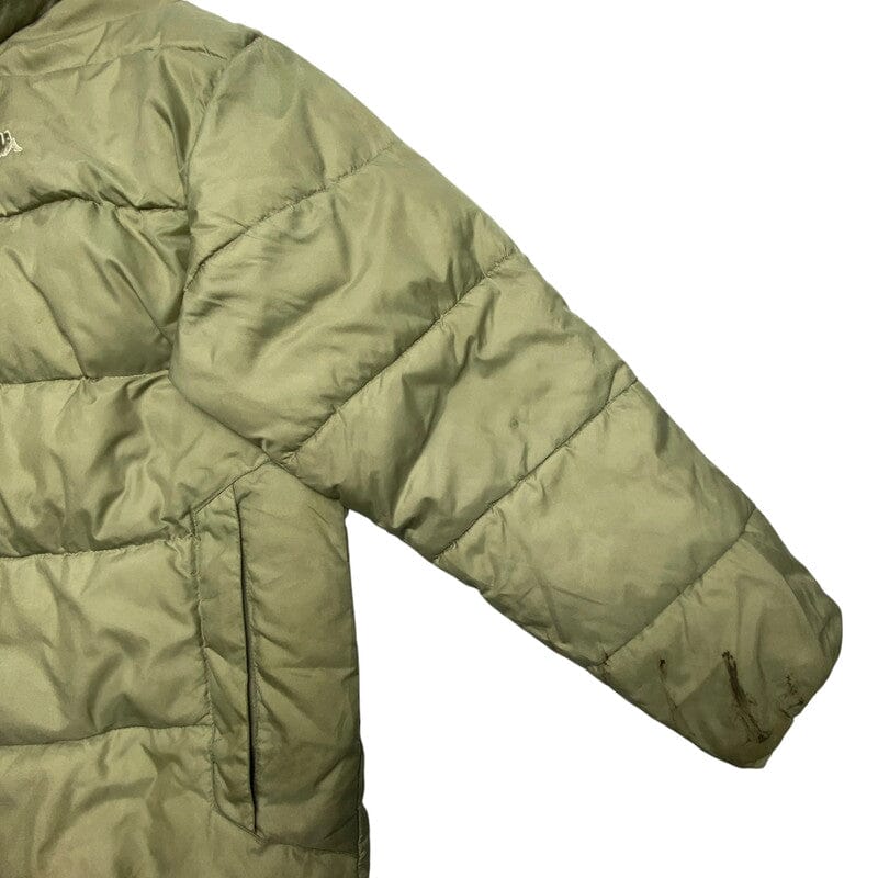 Yellow Kappa Puffer Jacket Men's Large Northern Pole Vintage Wholesale 