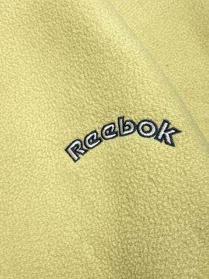 Yellow Reebok Fleece Jacket Men's Small Northern Pole Vintage Wholesale 