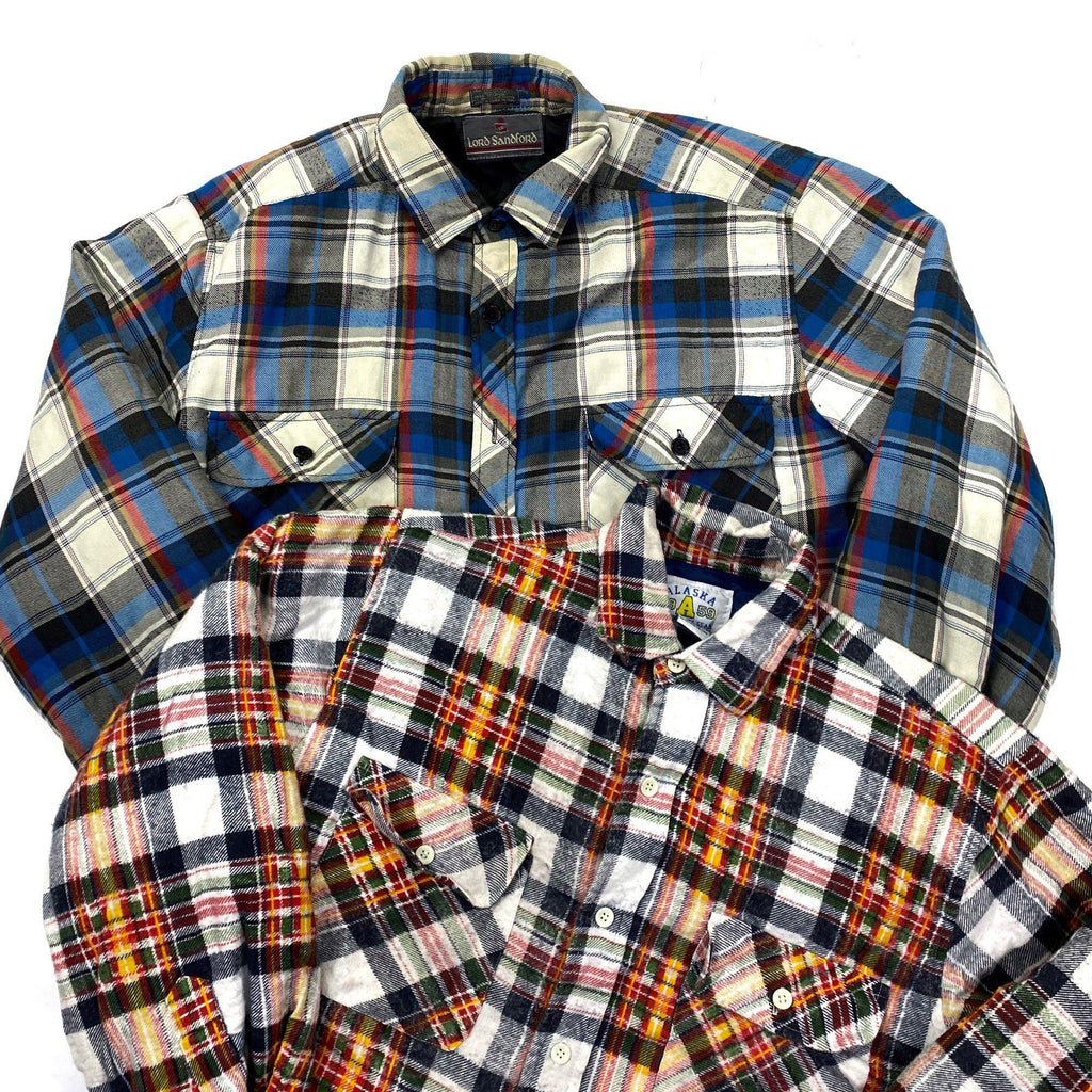 Flannel Shirts Northern Pole Vintage Wholesale 